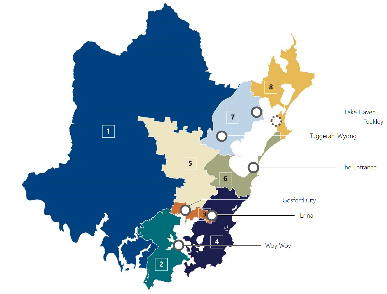 Planning Areas & Priority Centres