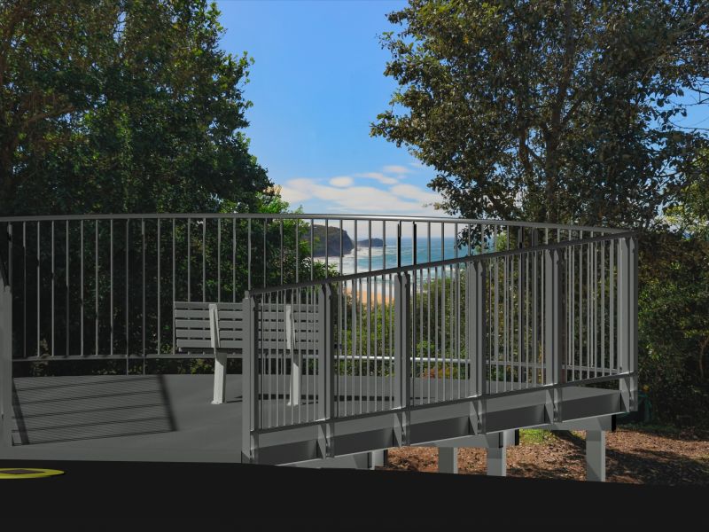 concept design rendering of new lookout structure 